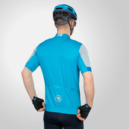 Maillot ENDURA FS260 Mangas Cortas Azul