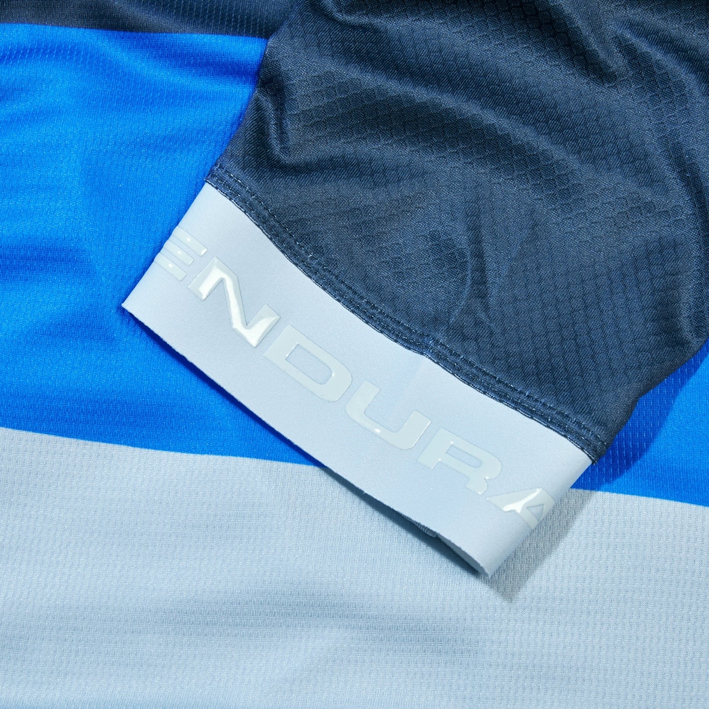 Maillot manga corta ENDURA FS260 PRINT Azul