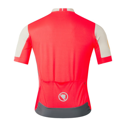 Maillot ENDURA FS260 PRINT Mangas Cortas Rojo