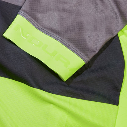 Maillot ENDURA FS260 PRINT Mangas Cortas Verde