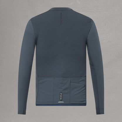 Maillot ENDURA ALLTRACK RIDE Manga Larga Carbon Gris
