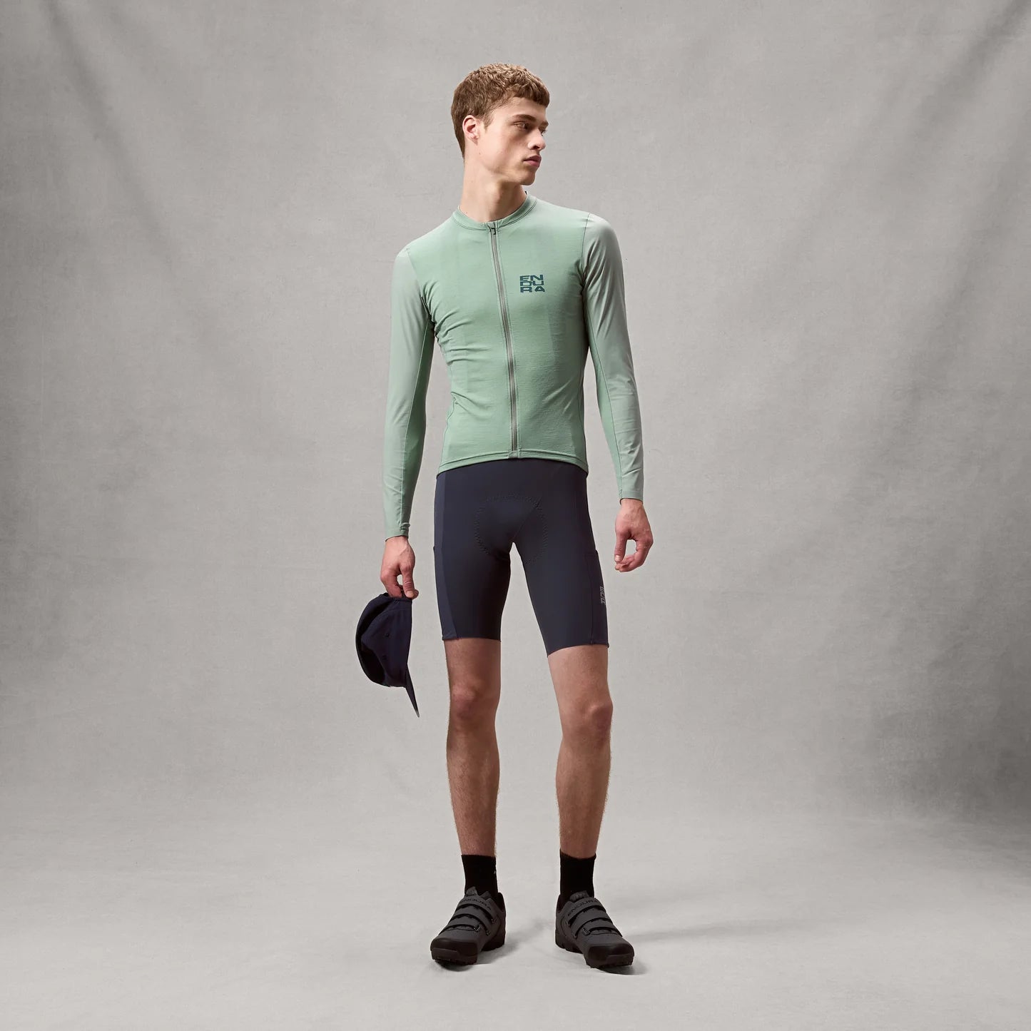 Maillot ENDURA ALLTRACK RIDE Mangas Largas Sage