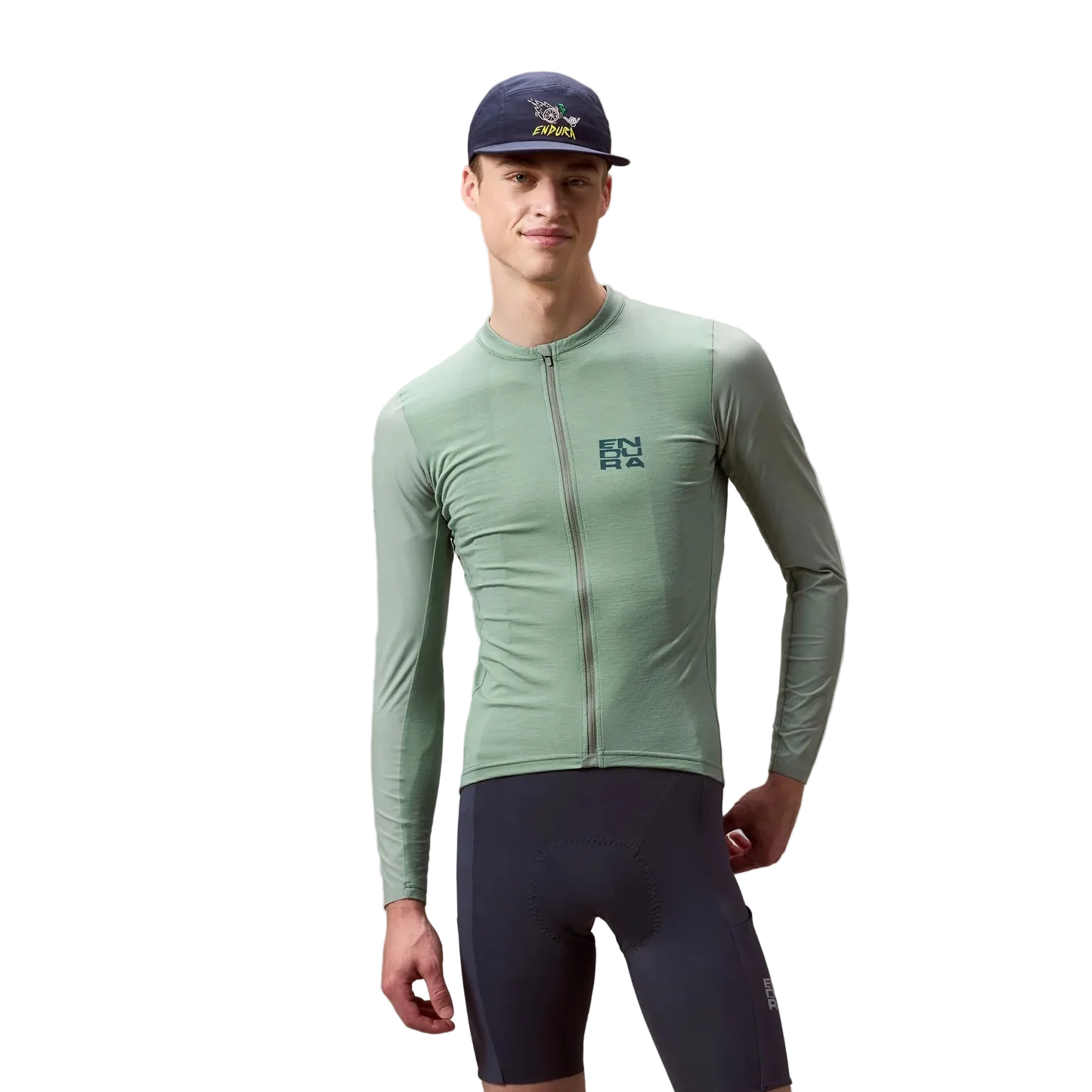 Maillot ENDURA ALLTRACK RIDE Mangas Largas Sage