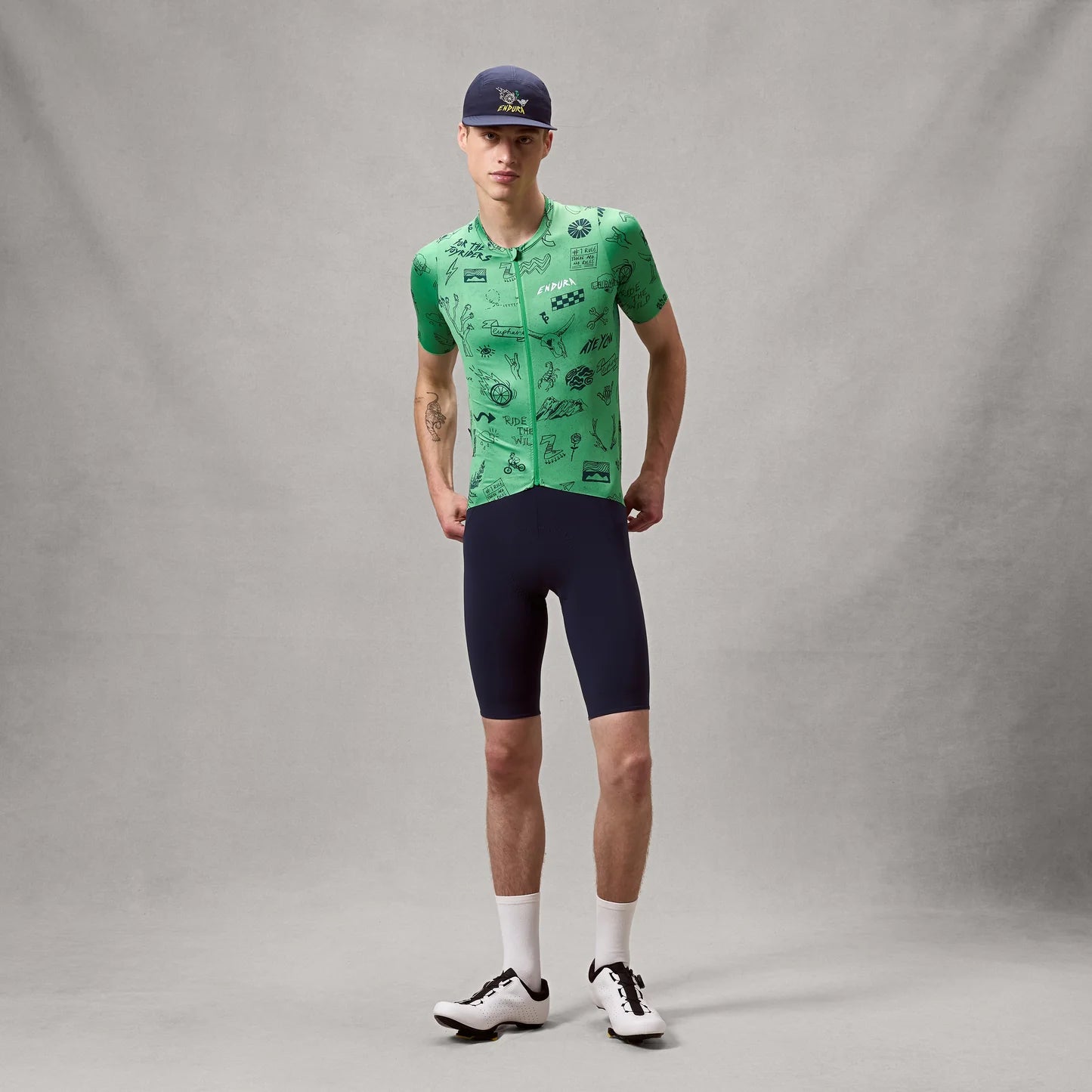 Maillot manga corta ENDURA PRO SL PRINT Verde
