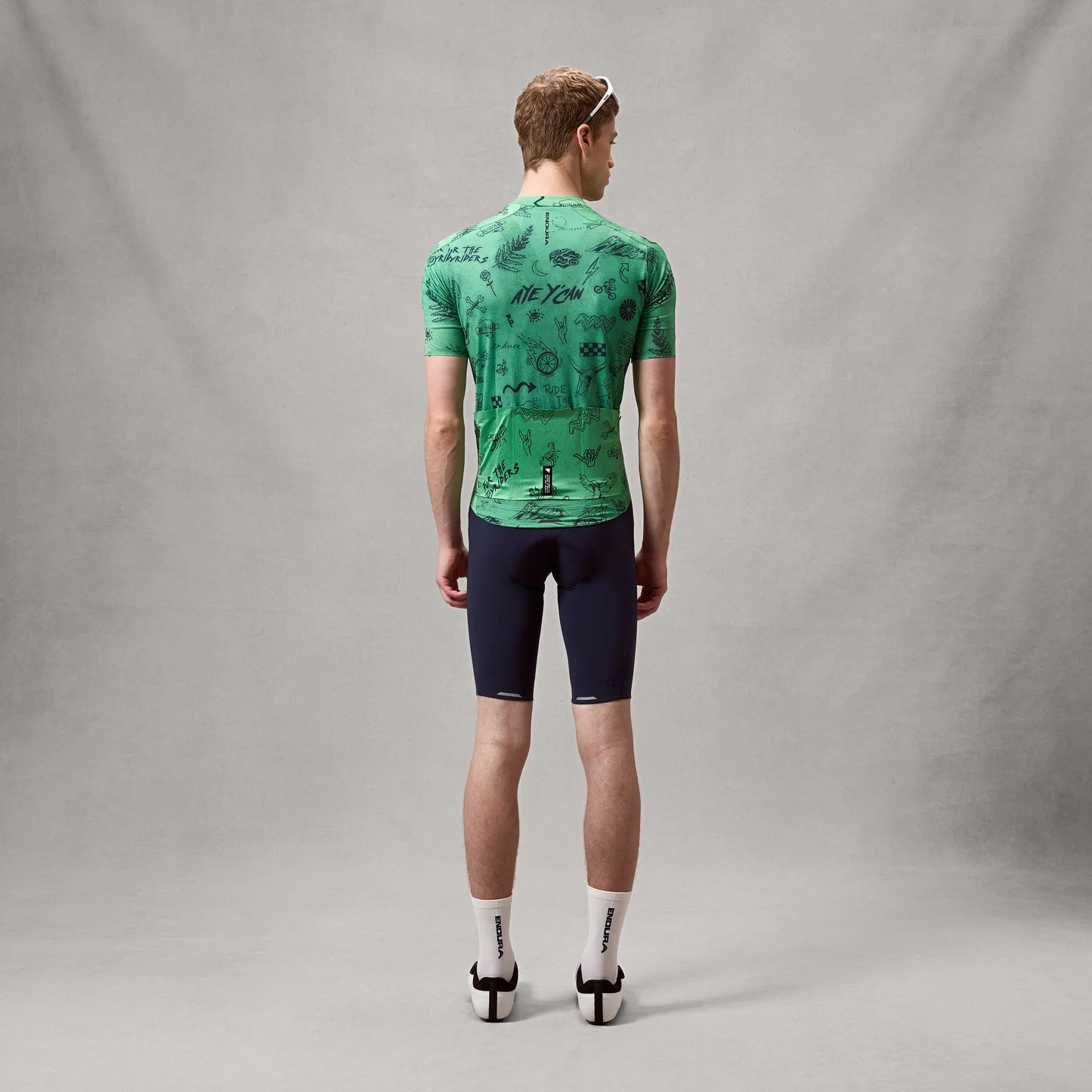 Maillot manga corta ENDURA PRO SL PRINT Verde