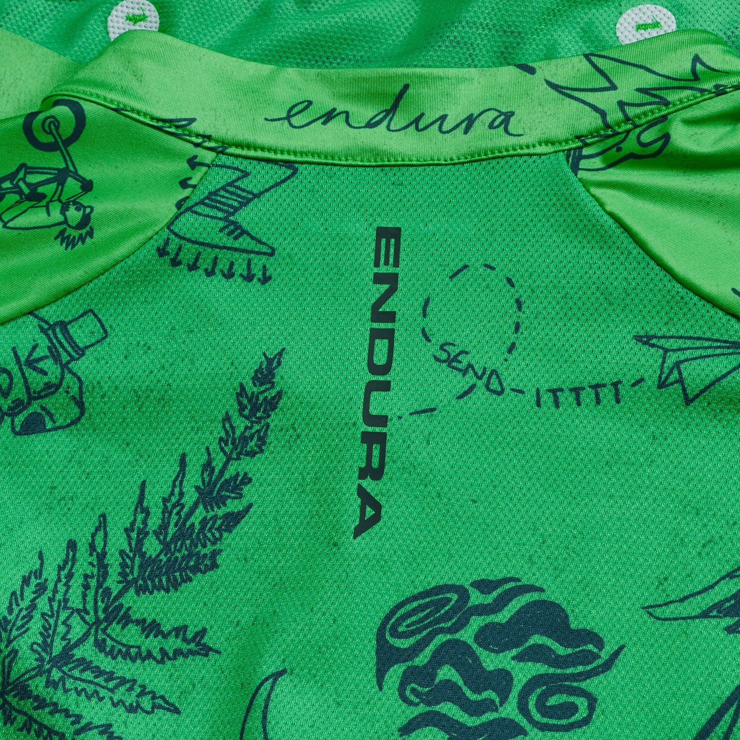 Maillot manga corta ENDURA PRO SL PRINT Verde