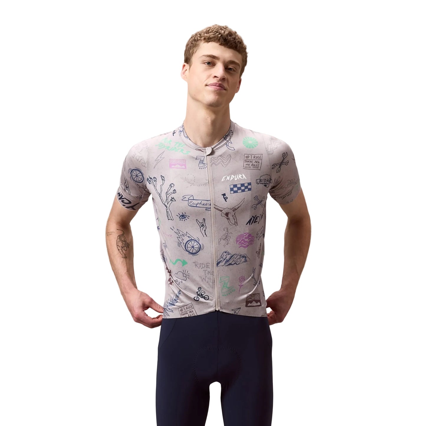 Maillot de manga corta ENDURA PRO SL PRINT Titanium