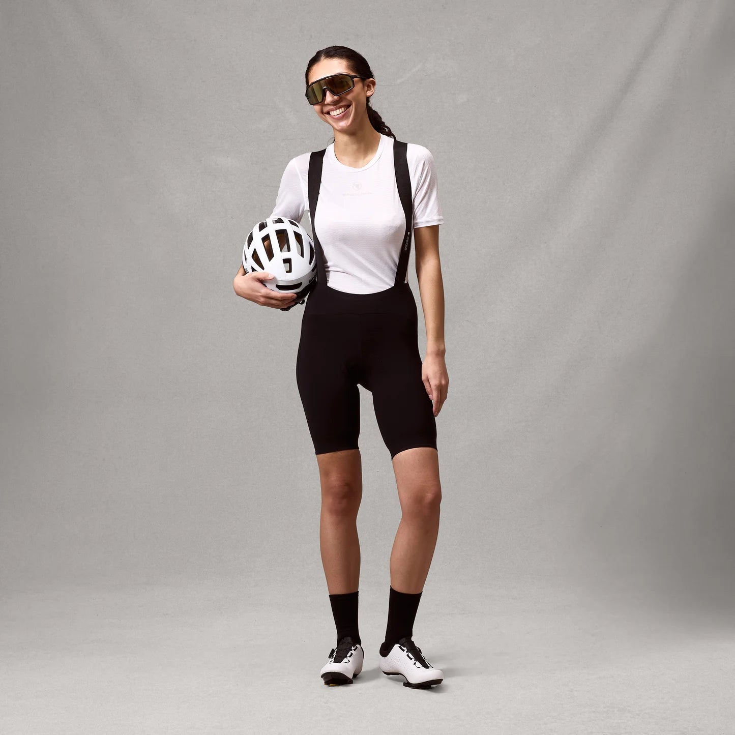 Culotte con tirantes ENDURA PRO SL POWER Negro, Mujer