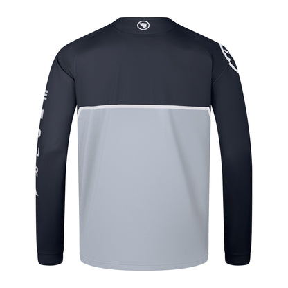 Maillot ENDURA CORE PRINTED Mangas Largas Negro
