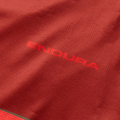 Maillot ENDURA CORE PRINTED Mangas Largas Rojo