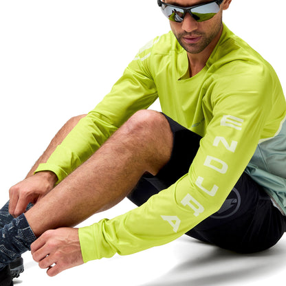 Maillot ENDURA CORE PRINTED Mangas Largas Verde