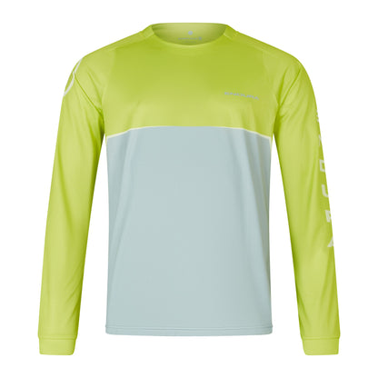 Maillot ENDURA CORE PRINTED Mangas Largas Verde