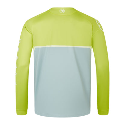 Maillot ENDURA CORE PRINTED Mangas Largas Verde