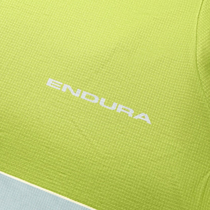 Maillot ENDURA CORE PRINTED Mangas Largas Verde