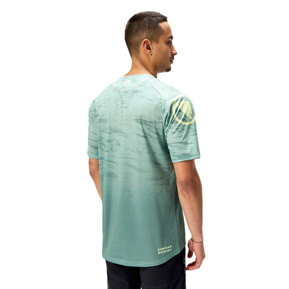 Maillot ENDURA MARBLE LTD PRINTED Mangas Cortas Verde 2025