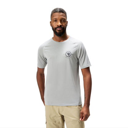 Maillot ENDURA LOOP Mangas Cortas Gris