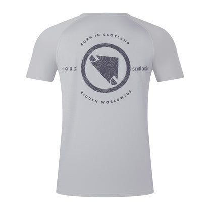 Maillot ENDURA LOOP Mangas Cortas Gris