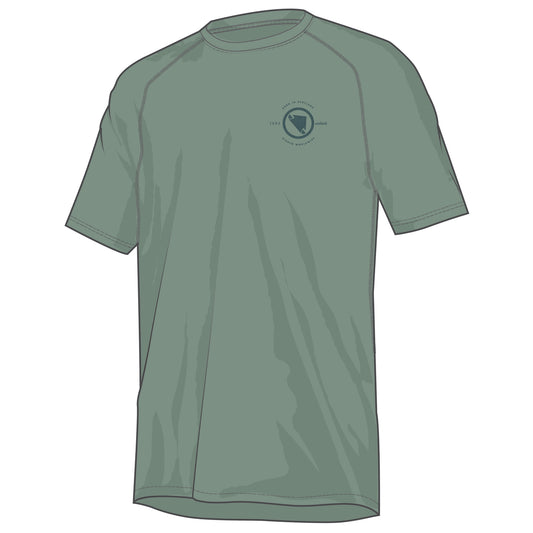 Camiseta de manga corta ENDURA LOOP TECH TEE Sage