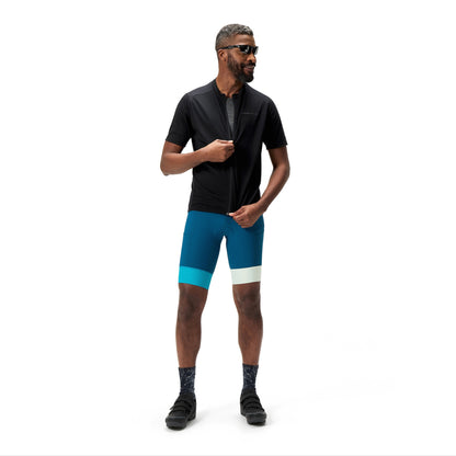 Maillot ENDURA LOOP ZIPPED Mangas Cortas Negro