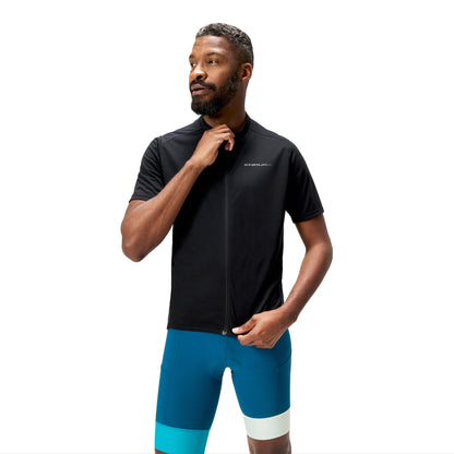 Maillot ENDURA LOOP ZIPPED Mangas Cortas Negro