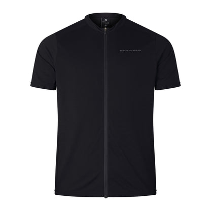 Maillot ENDURA LOOP ZIPPED Mangas Cortas Negro