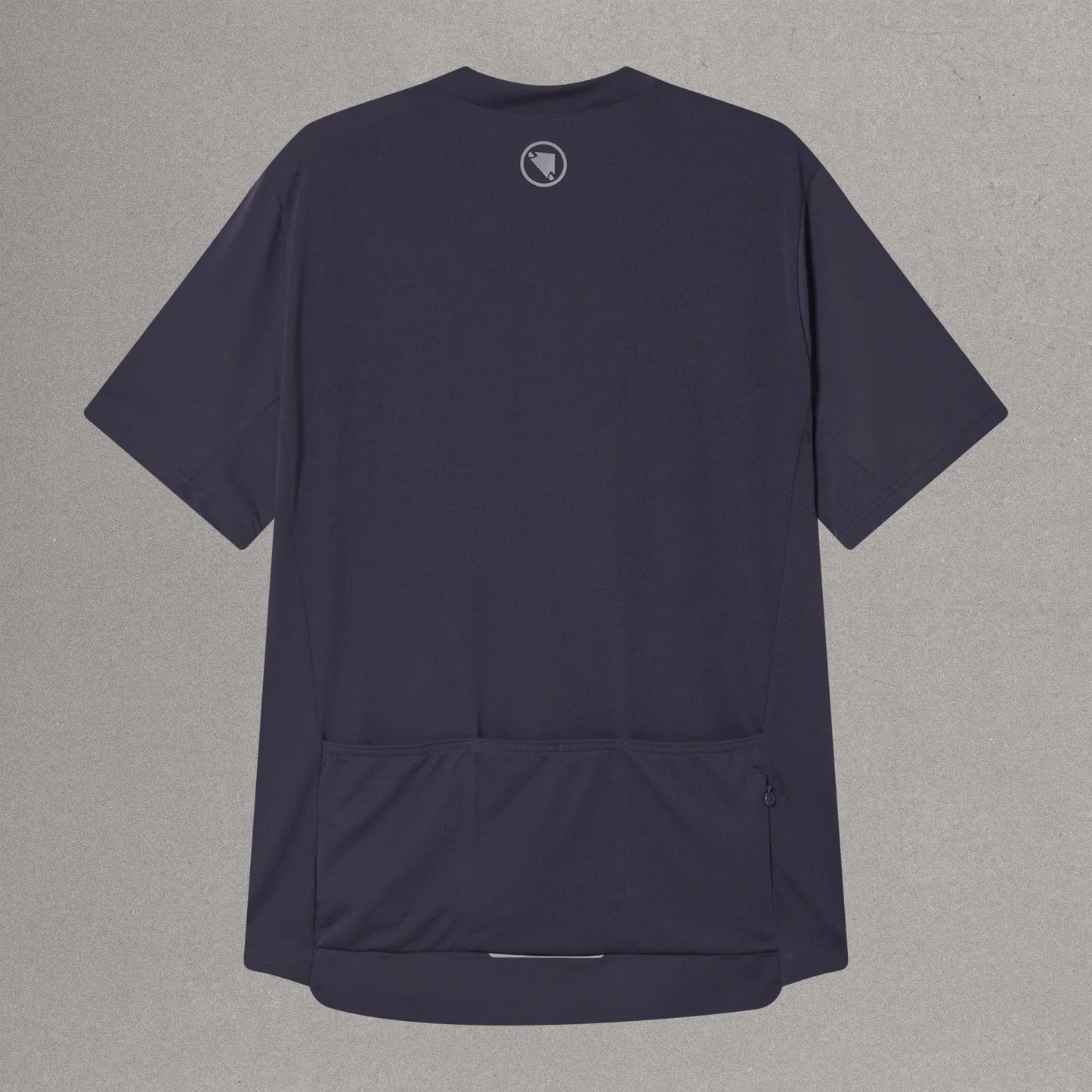 Maillot Carbono Manga Corta ENDURA LOOP ZIPPED Gris