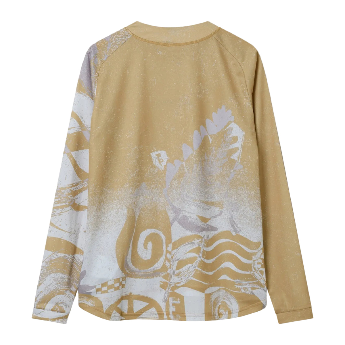Maillot ENDURA SINGLETRACK PRINT Mangas Largas Sand