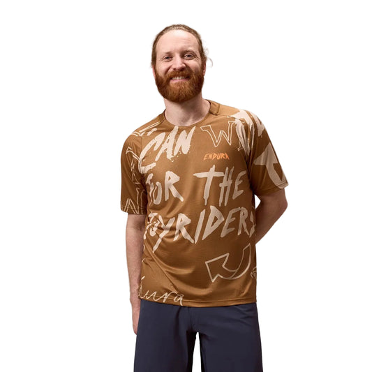 Maillot ENDURA SINGLETRACK PRINT Bronce