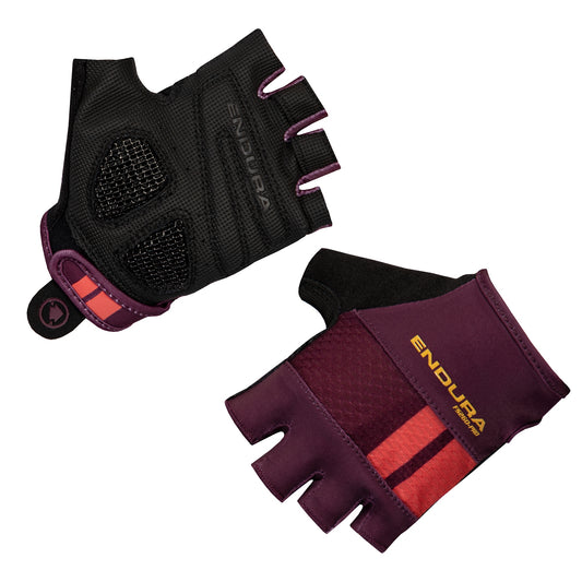 ENDURA FS260 AEROGEL II Guantes cortos para mujer Burdeos