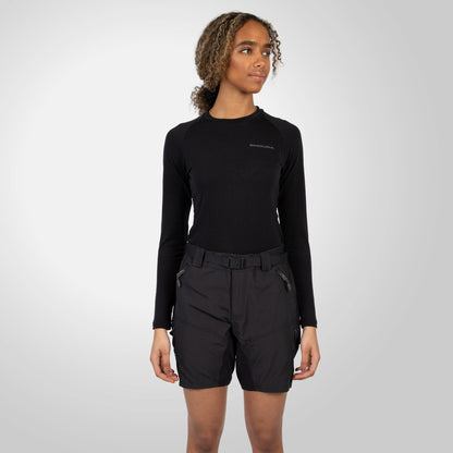 Pantalón Corto ENDURA HUMMVEE LINER Mujer Negro