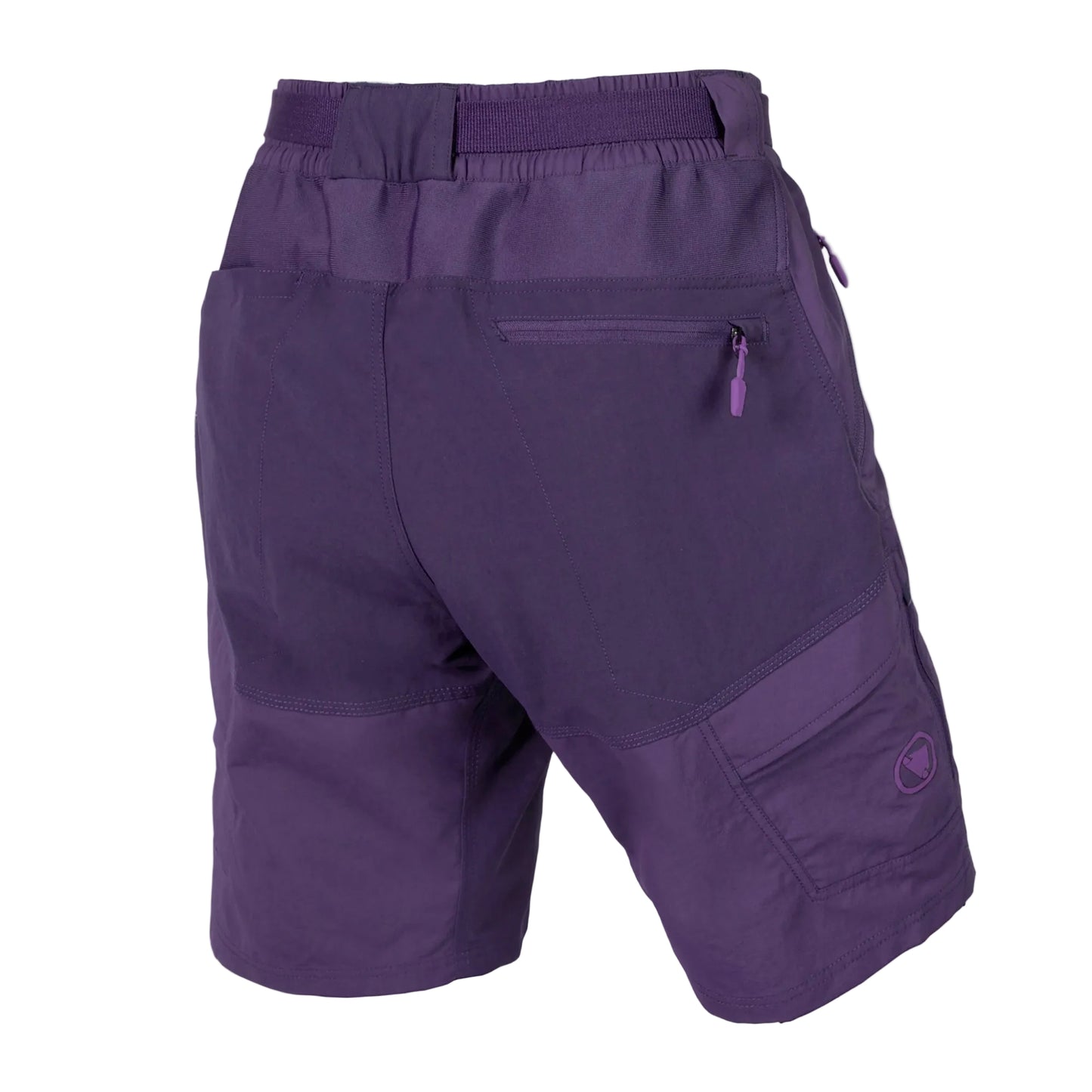 Pantalón Corto ENDURA HUMMVEE CON FORRO Mujer Morado
