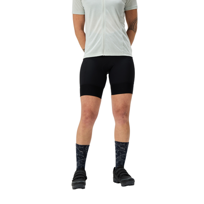Culote Corto ENDURA LOOP WAIST Mujer Negro