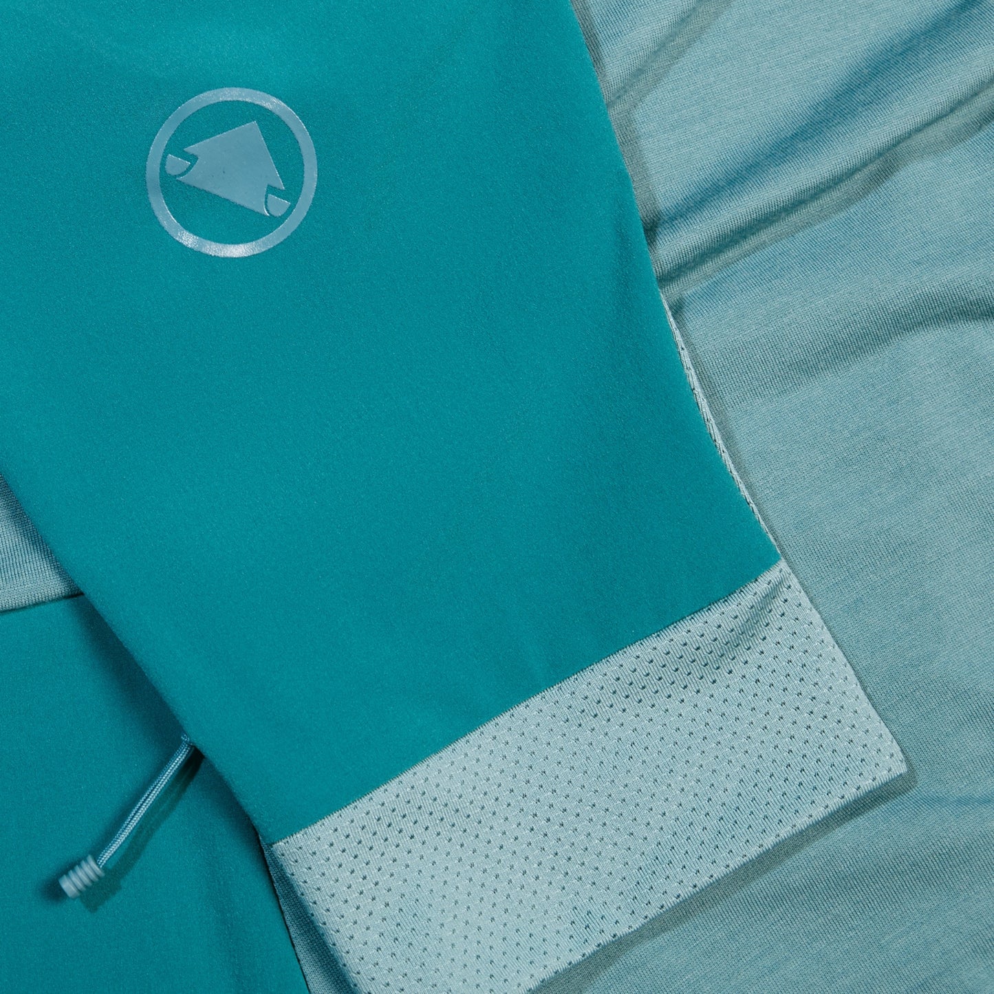 Maillot manga corta ENDURA GV500 Mujer Azul