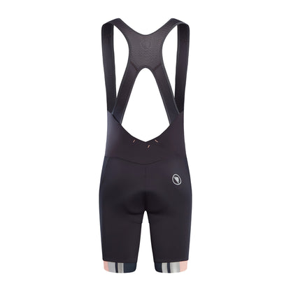 Culote Corto con Tirantes ENDURA FS260-PRO DS Mujer Negro/Naranja