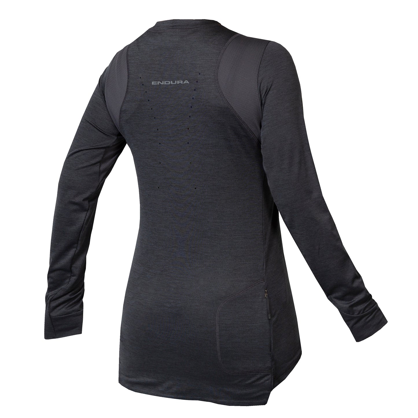 Maillot de manga larga ENDURA SINGLETRACK Gris, Mujer