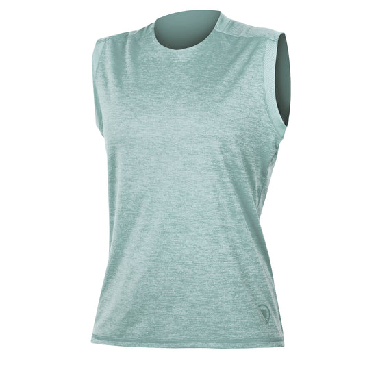 Camiseta sin mangas para mujer ENDURA SINGLETRACK Gris 2025