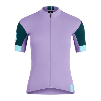 Maillot ENDURA FS260 Mujer Mangas Cortas Violeta