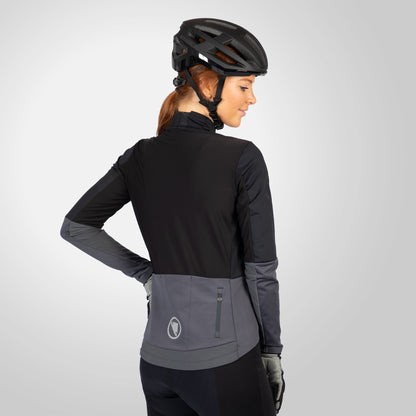 Maillot ENDURA FS260 JETSTREAM Mujer Mangas Largas Negro
