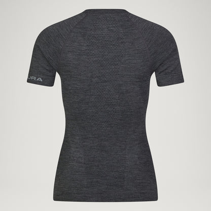 Ropa Interior ENDURA BAABAA PRO Mangas Cortas Mujer Gris