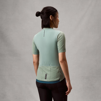 Maillot ENDURA ALLTRACK RIDE Mangas Cortas Mujer Sage Green