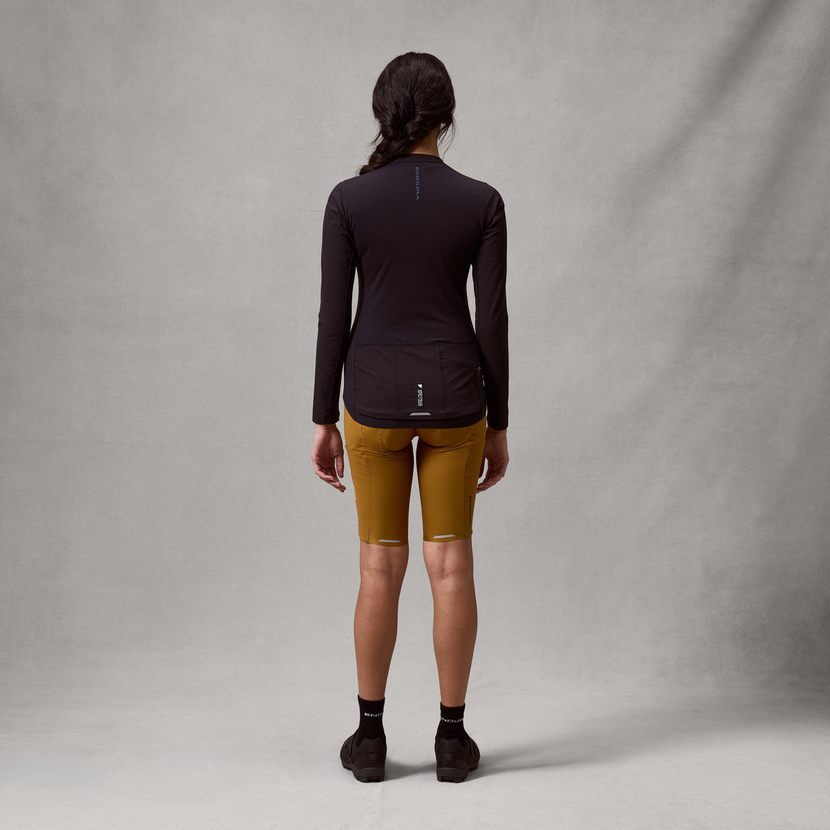 Maillot ENDURA ALLTRACK RIDE Mangas Largas Mujer Negro
