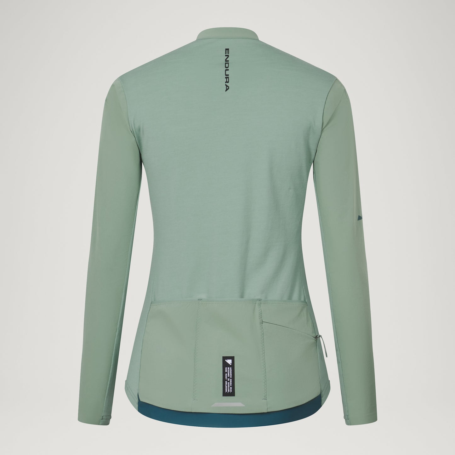 Maillot manga larga ENDURA ALLTRACK RIDE Mujer Verde salvia
