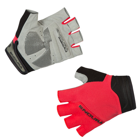 Guantes cortos ENDURA HUMMVEE PLUS Junior Camo Rojo