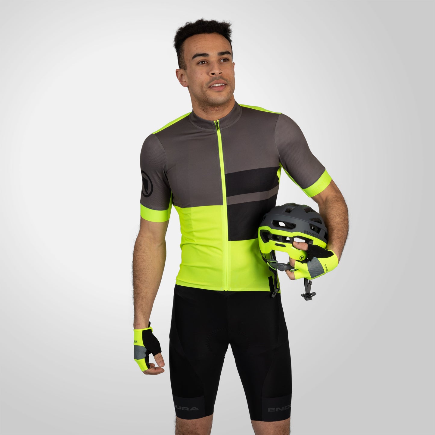 Culote Corto con Tirantes ENDURA FS260 Negro