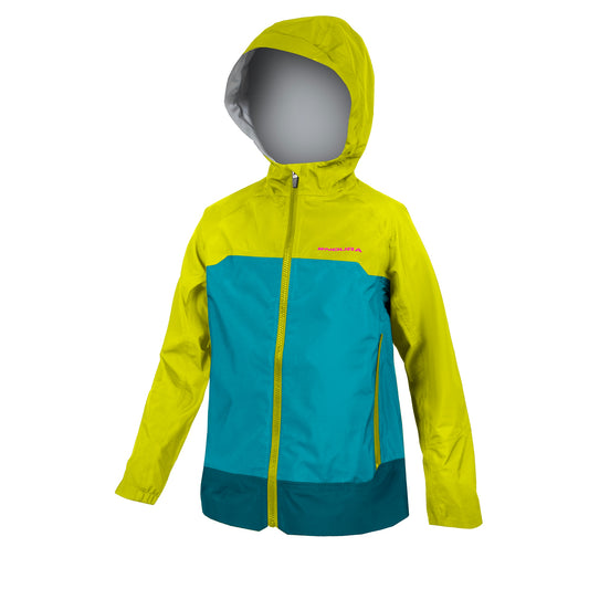 ENDURA MT500 WATERPROOF Chaqueta junior Azul/Amarillo