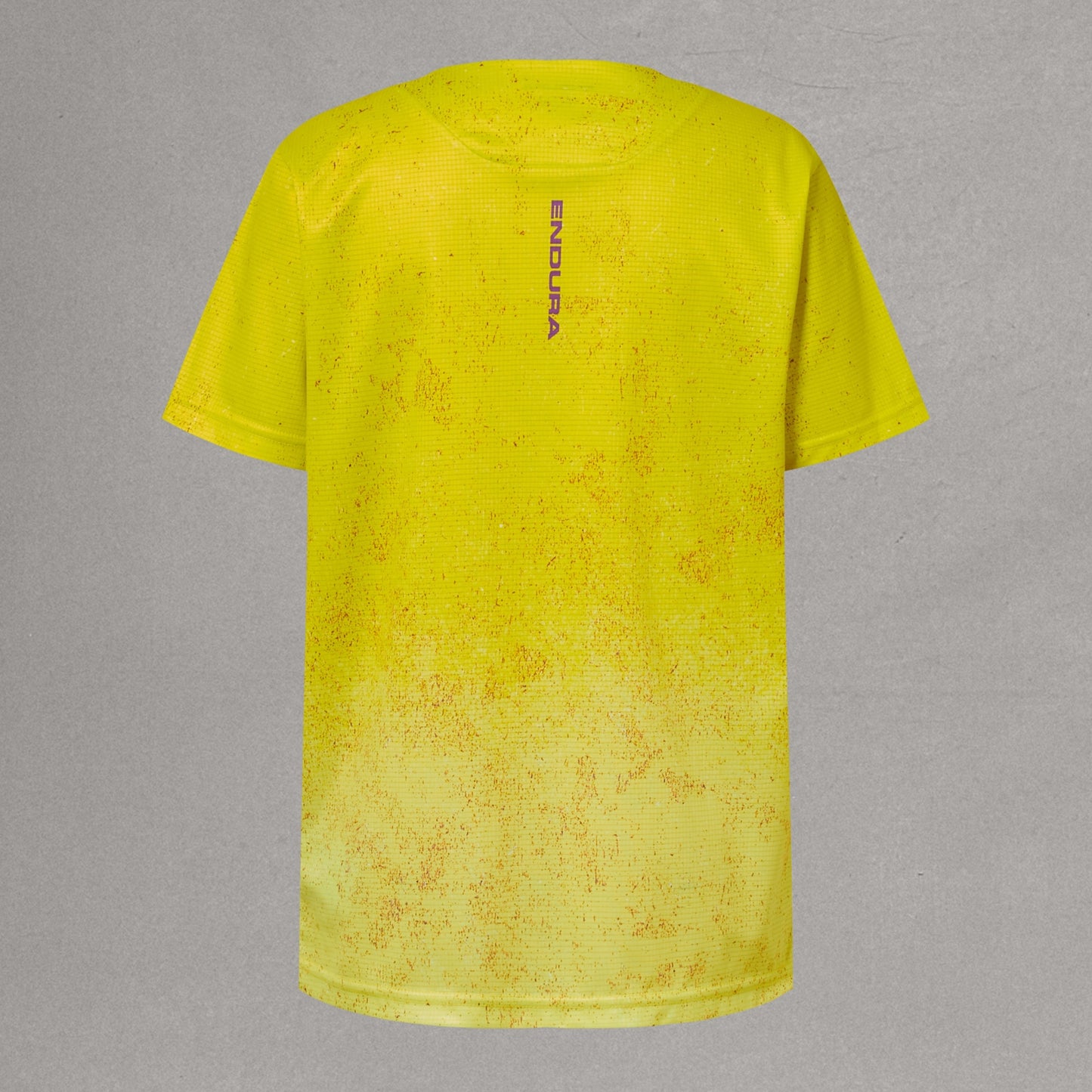 Maillot manga corta ENDURA SINGLETRACK Junior Amarillo