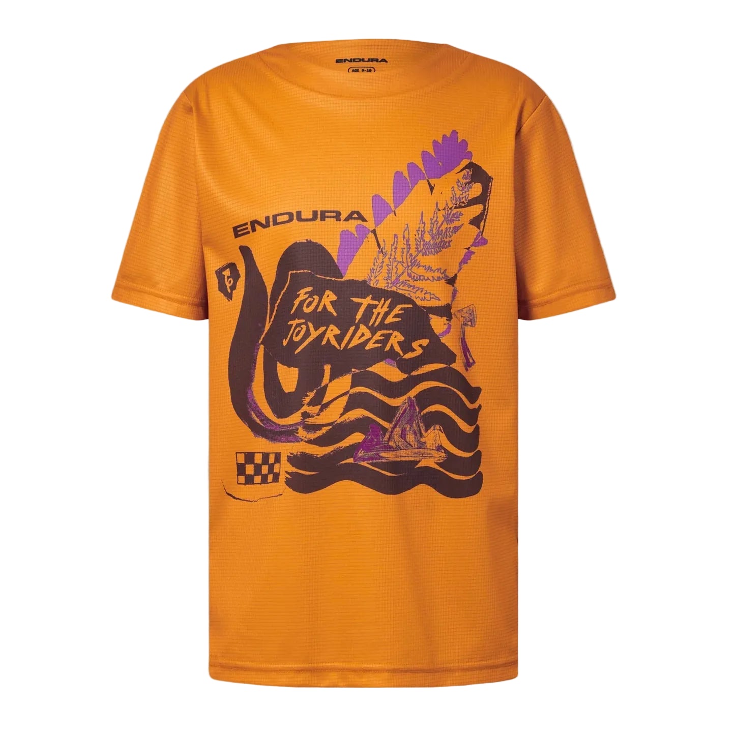 Maillot manga corta ENDURA SINGLETRACK CORE ENO Niño Naranja