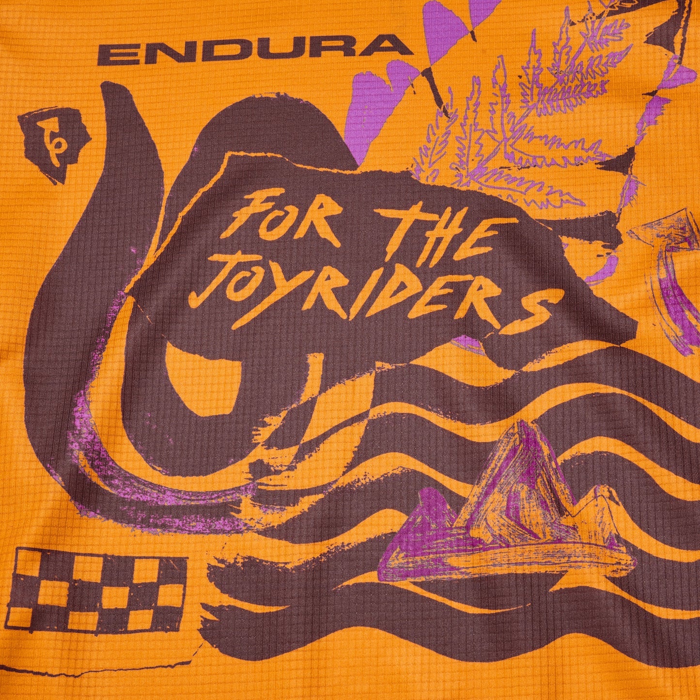 Maillot manga corta ENDURA SINGLETRACK CORE ENO Niño Naranja
