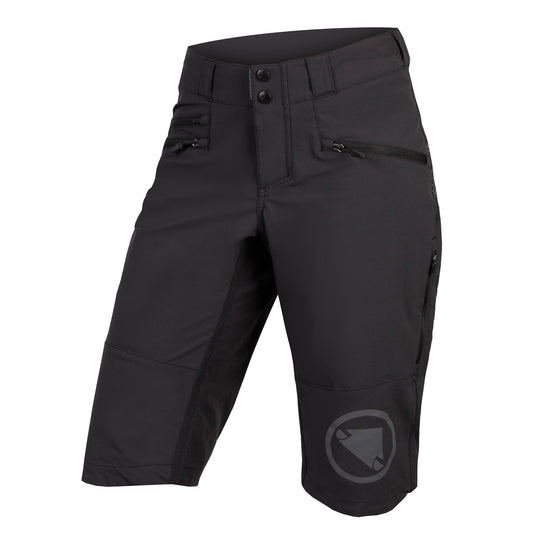 Pantalón Corto ENDURA SINGLETRACK II Negro, Mujer