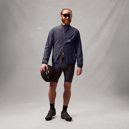 Chaqueta de carbono ENDURA ALLTRACK RIDE PACKABLE Gris